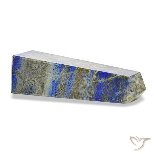 Lapis Lazuli Gemstone in 86 x 24.1 mm Size for Sale, Lapis Lazuli Stone in Bright Blue Color
