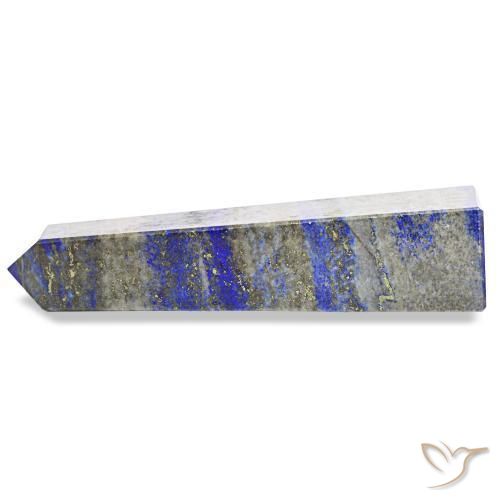 669.31 ct Blue Lapis Lazuli Stone, Natural Lapis Lazuli in Pencil Cut Shape for Sale