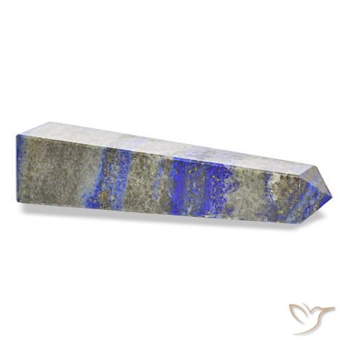 Lapis Lazuli Gemstone in 108.6 x 24.8 mm Size for Sale, Lapis Lazuli Stone in Multicolor Blue Color