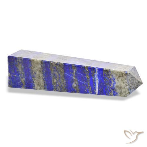 Lapis Lazuli Gemstone in 101.8 x 25.4 mm Size for Sale, Lapis Lazuli Stone in Multicolor Blue Color