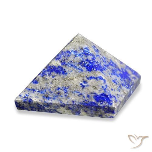 80.23 ct Blue Lapis Lazuli Stone, Natural Lapis Lazuli in Pyramid Cabochon Shape for Sale