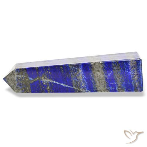 673.09 ct Blue Lapis Lazuli Stone, Natural Lapis Lazuli in Pencil Cut Shape for Sale