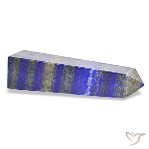 Lapis Lazuli Gemstone in 100.6 x 25.4 mm Size for Sale, Lapis Lazuli Stone in Navy Blue Color