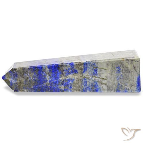 612.49 ct Blue Lapis Lazuli Stone, Natural Lapis Lazuli in Pencil Cut Shape for Sale