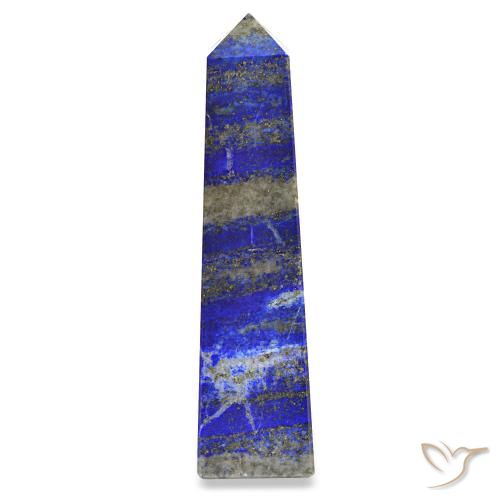 655.81 ct Blue Lapis Lazuli Gemstone, Lapis Lazuli Gem in Pencil Cut Shape for Sale.