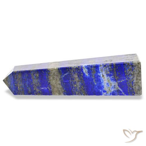 655.81 ct Blue Lapis Lazuli Stone, Natural Lapis Lazuli in Pencil Cut Shape for Sale