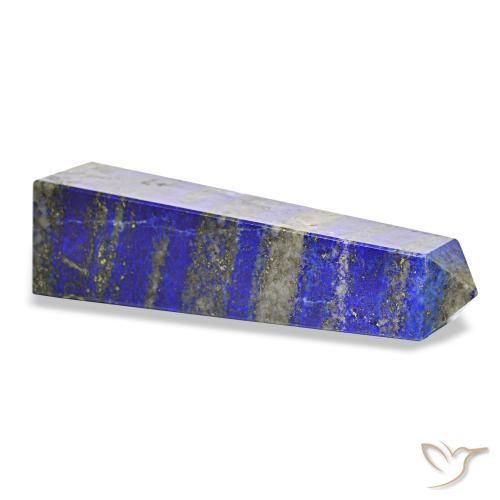 Lapis Lazuli Gemstone in 98.6 x 25.5 mm Size for Sale, Lapis Lazuli Stone in Navy Blue Color