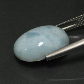 Larimar Gemstone in 16 x 12 mm (calibrated) Size for Sale, Larimar Stone in Blue Green Color