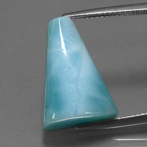 10.35 ct Blue Larimar Gemstone, Larimar Gem in Fancy Cabochon Shape for Sale.