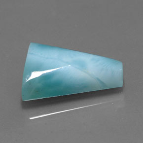 10.35 ct Blue Larimar Stone, Natural Larimar in Fancy Cabochon Shape for Sale