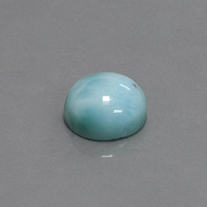 4.16 ct Blue Larimar Stone, Natural Larimar in Round Cabochon Shape for Sale
