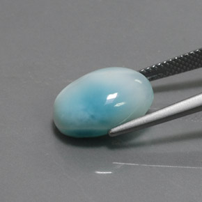 Larimar Gemstone in 14 x 10 mm (calibrated) Size for Sale, Larimar Stone in Blue Color