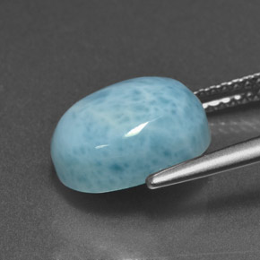 Larimar Gemstone in 11 x 9 mm (calibrated) Size for Sale, Larimar Stone in Blue Color