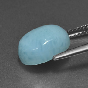 Larimar Gemstone in 11 x 9 mm (calibrated) Size for Sale, Larimar Stone in Blue Color