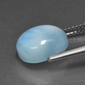Larimar Gemstone in 11 x 9 mm (calibrated) Size for Sale, Larimar Stone in Blue Color