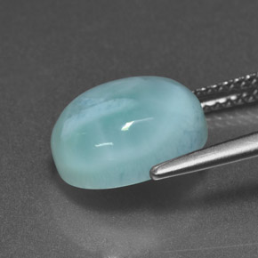 Larimar Gemstone in 11 x 9 mm (calibrated) Size for Sale, Larimar Stone in Blue Color
