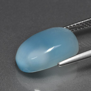 Larimar Gemstone in 14 x 10 mm (calibrated) Size for Sale, Larimar Stone in Blue Color