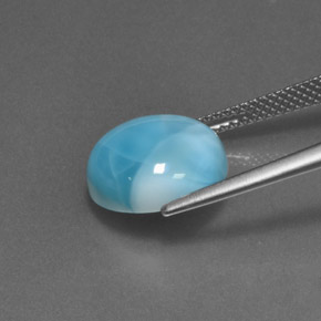 Larimar Gemstone in 12 mm (calibrated) Size for Sale, Larimar Stone in Blue Color