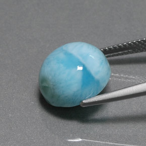 Larimar Gemstone in 12 mm (calibrated) Size for Sale, Larimar Stone in Blue Color