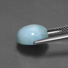 Larimar Gemstone in 10 mm (calibrated) Size for Sale, Larimar Stone in Blue Color