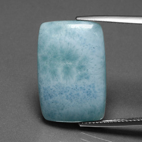 13.3ct Cushion Cabochon Blue Green Larimar Gem for sale 13.3ct Cushion Cabochon Blue Green Larimar Gem (ID: 391330)