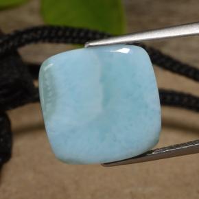 7.5ct Cushion Cabochon Green Blue Larimar Gem for sale 7.5ct Cushion Cabochon Green Blue Larimar Gem (ID: 391431)