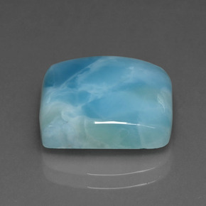 9.67 ct Blue Larimar Stone, Natural Larimar in Square Cabochon Shape for Sale