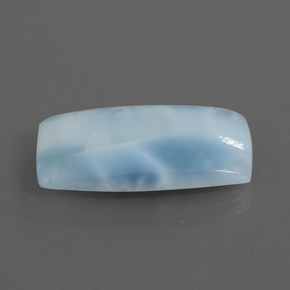 11.31 ct Blue Larimar Stone, Natural Larimar in Cushion Cabochon Shape for Sale