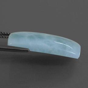 Larimar Gemstone in 21.1 x 11.6 mm Size for Sale, Larimar Stone in Light Blue Color