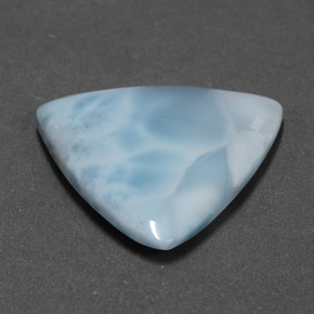 11.30 ct Blue Larimar Stone, Natural Larimar in Trillion Cabochon Shape for Sale