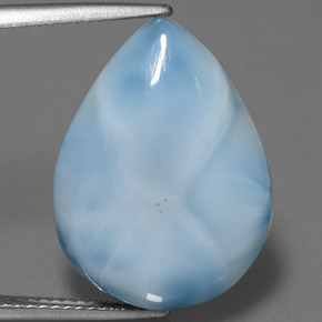 14.1ct Pear Cabochon Blue Larimar Gem for sale 14.1ct Pear Cabochon Blue Larimar Gem (ID: 447374)