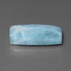 11.30 ct Blue Larimar Stone, Natural Larimar in Cushion Cabochon Shape for Sale