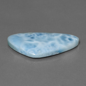 25.33 ct Blue Larimar Stone, Natural Larimar in Fancy Cabochon Shape for Sale