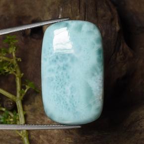 58.1ct Cushion Cabochon Blue Green Larimar Gem for sale 58.1ct Cushion Cabochon Blue Green Larimar Gem (ID: 492073)