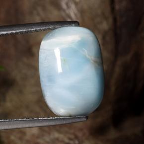 7.5ct Cushion Cabochon Blue Larimar Gem for sale 7.5ct Cushion Cabochon Blue Larimar Gem (ID: 492075)