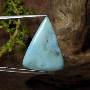 20.2ct Trillion Cabochon Green Blue Larimar for sale thumb image of 20.2ct Trillion Cabochon Green Blue Larimar (ID: 492342)