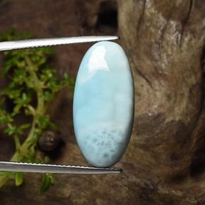 15.4ct Oval Cabochon Green Blue Larimar for sale thumb image of 15.4ct Oval Cabochon Green Blue Larimar (ID: 492347)