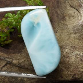 20.4ct Fancy Cabochon Green Blue Larimar Gem for sale 20.4ct Fancy Cabochon Green Blue Larimar Gem (ID: 492444)
