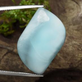 20.1ct Fancy Cabochon Green Blue Larimar for sale thumb image of 20.1ct Fancy Cabochon Green Blue Larimar (ID: 492446)