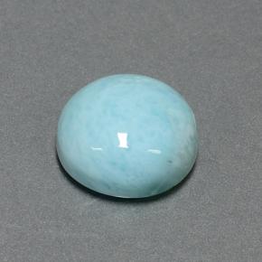 Larimar Gemstone in 12 mm (calibrated) Size for Sale, Larimar Stone in Green Blue Color