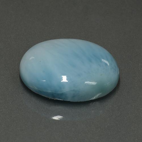 Larimar Gemstone in 16 x 12 mm (calibrated) Size for Sale, Larimar Stone in Light Blue Color
