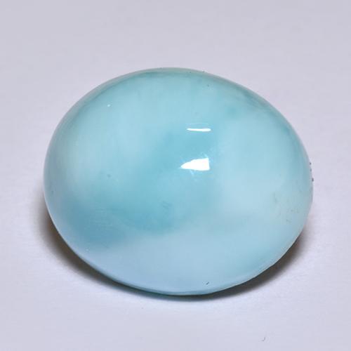 Larimar Gemstone in 12 x 10 mm (calibrated) Size for Sale, Larimar Stone in Blue Color