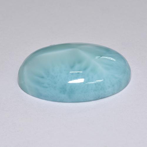 Larimar Gemstone in 18 x 13 mm (calibrated) Size for Sale, Larimar Stone in Blue Color