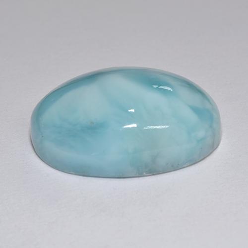 Larimar Gemstone in 18 x 13 mm (calibrated) Size for Sale, Larimar Stone in Blue Color