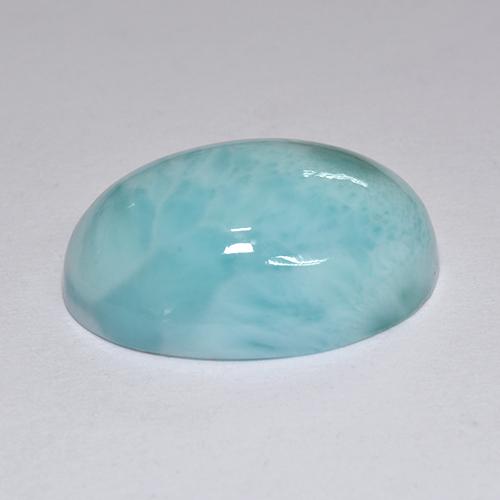 Larimar Gemstone in 18 x 13 mm (calibrated) Size for Sale, Larimar Stone in Blue Color