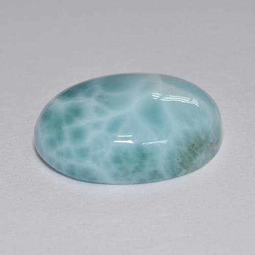 Larimar Gemstone in 16 x 12 mm (calibrated) Size for Sale, Larimar Stone in Blue Color