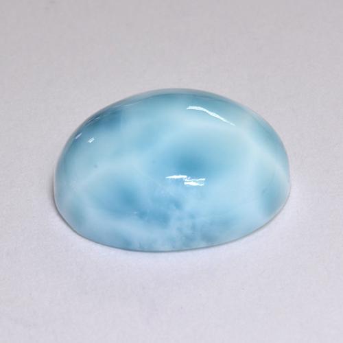 Larimar Gemstone in 12 x 10 mm (calibrated) Size for Sale, Larimar Stone in Blue Color