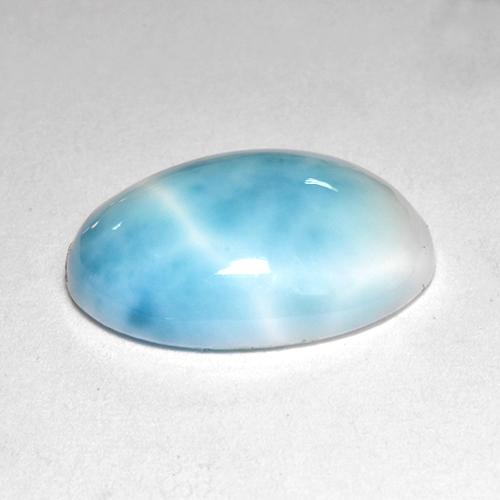 Larimar Gemstone in 14 x 10 mm (calibrated) Size for Sale, Larimar Stone in Blue Color