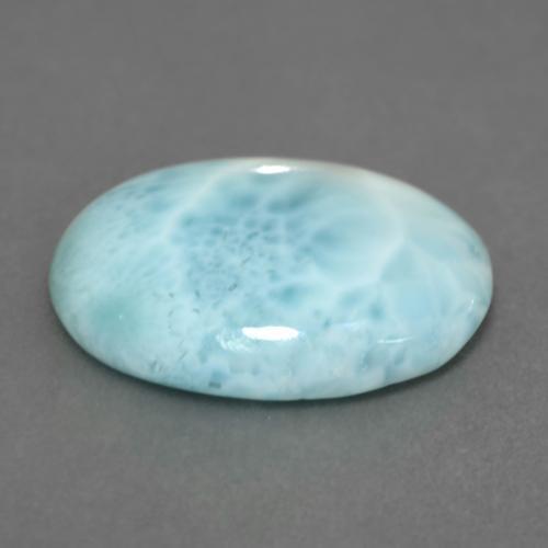 Larimar Gemstone in 16 x 12 mm (calibrated) Size for Sale, Larimar Stone in Blue Green Color