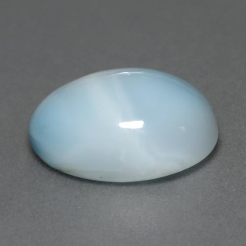 Larimar Gemstone in 14 x 10 mm (calibrated) Size for Sale, Larimar Stone in Light Blue Color